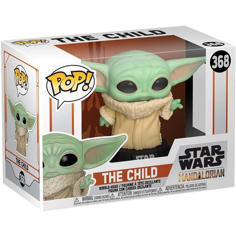 pop figure star wars mandalorian yoda the child