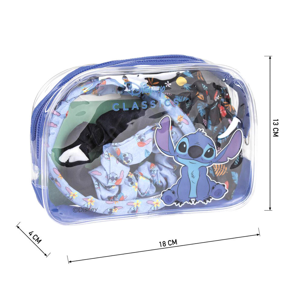 Stitch Disney hair accessories toiletry bag