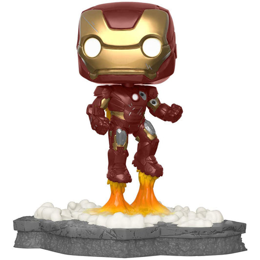 marvel avengers iron man assemble exclusive pop figure