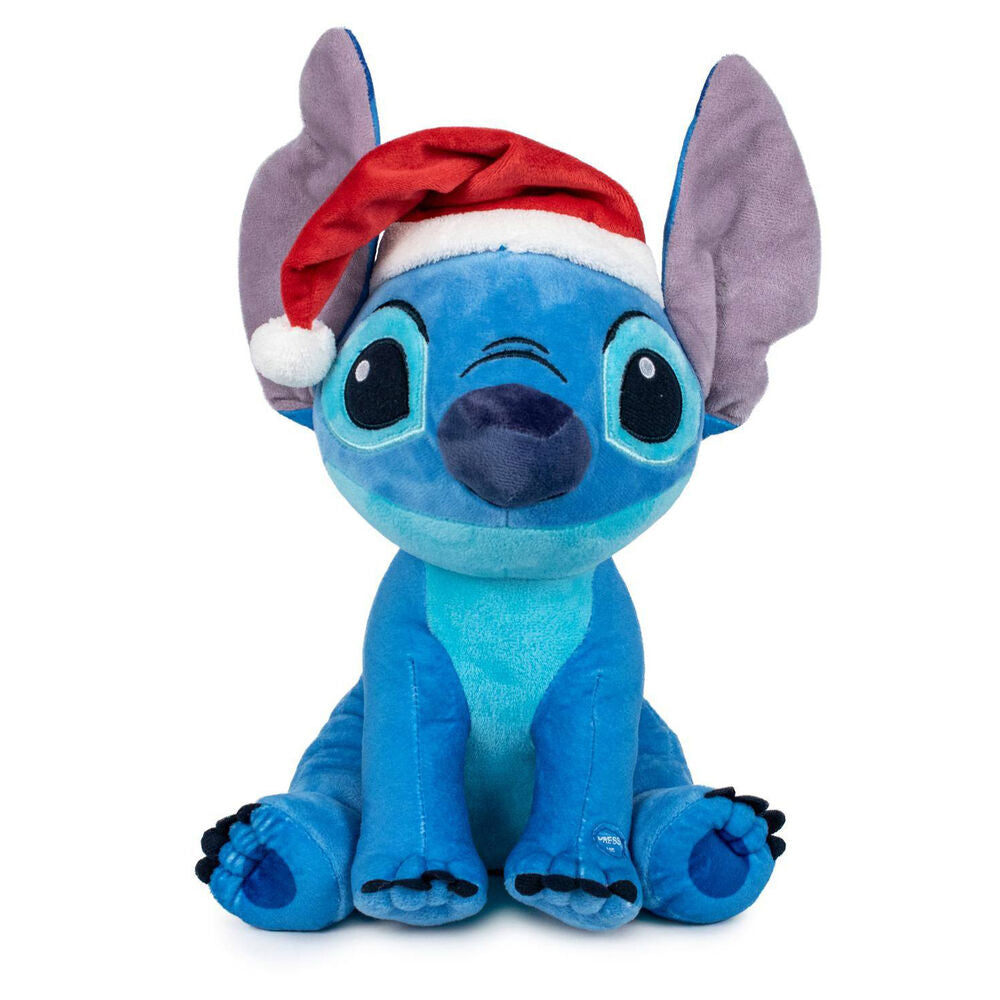 stitch christmas plush disney soft sound 26cm