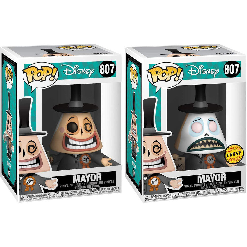 disney pop nightmare before christmas major with megaphone 5 1 chase figure