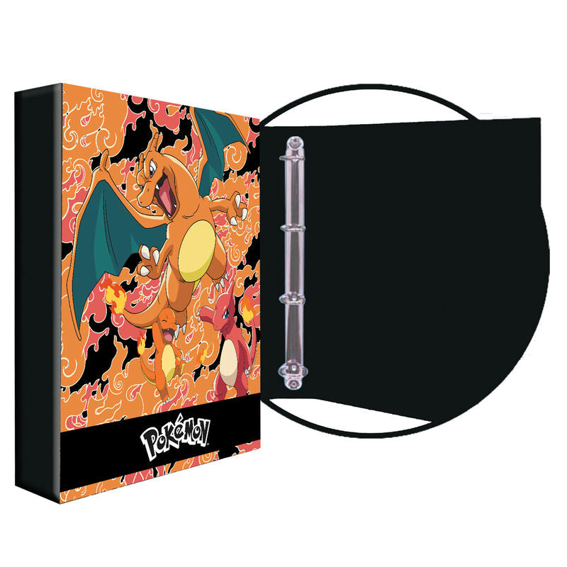 a4 ring binder charmander evolution pokemon