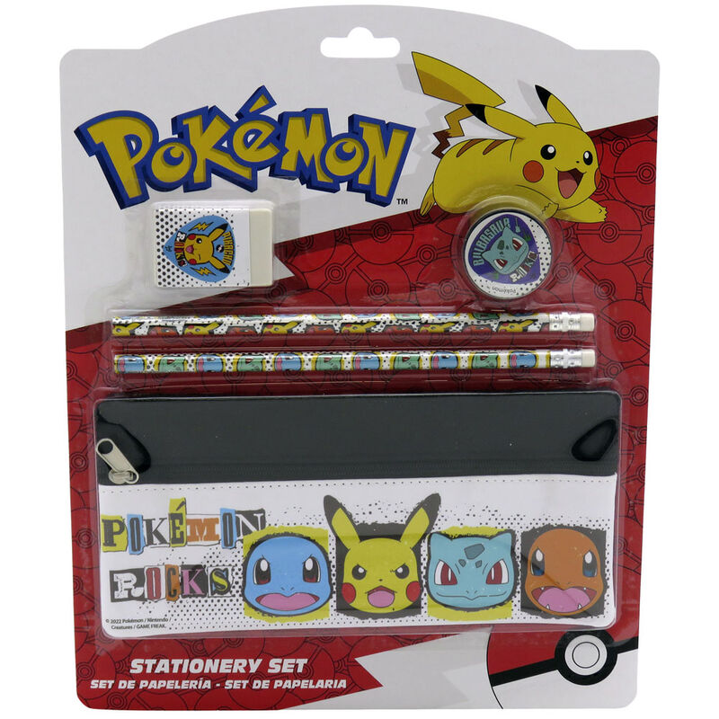 Pokemon stationery set