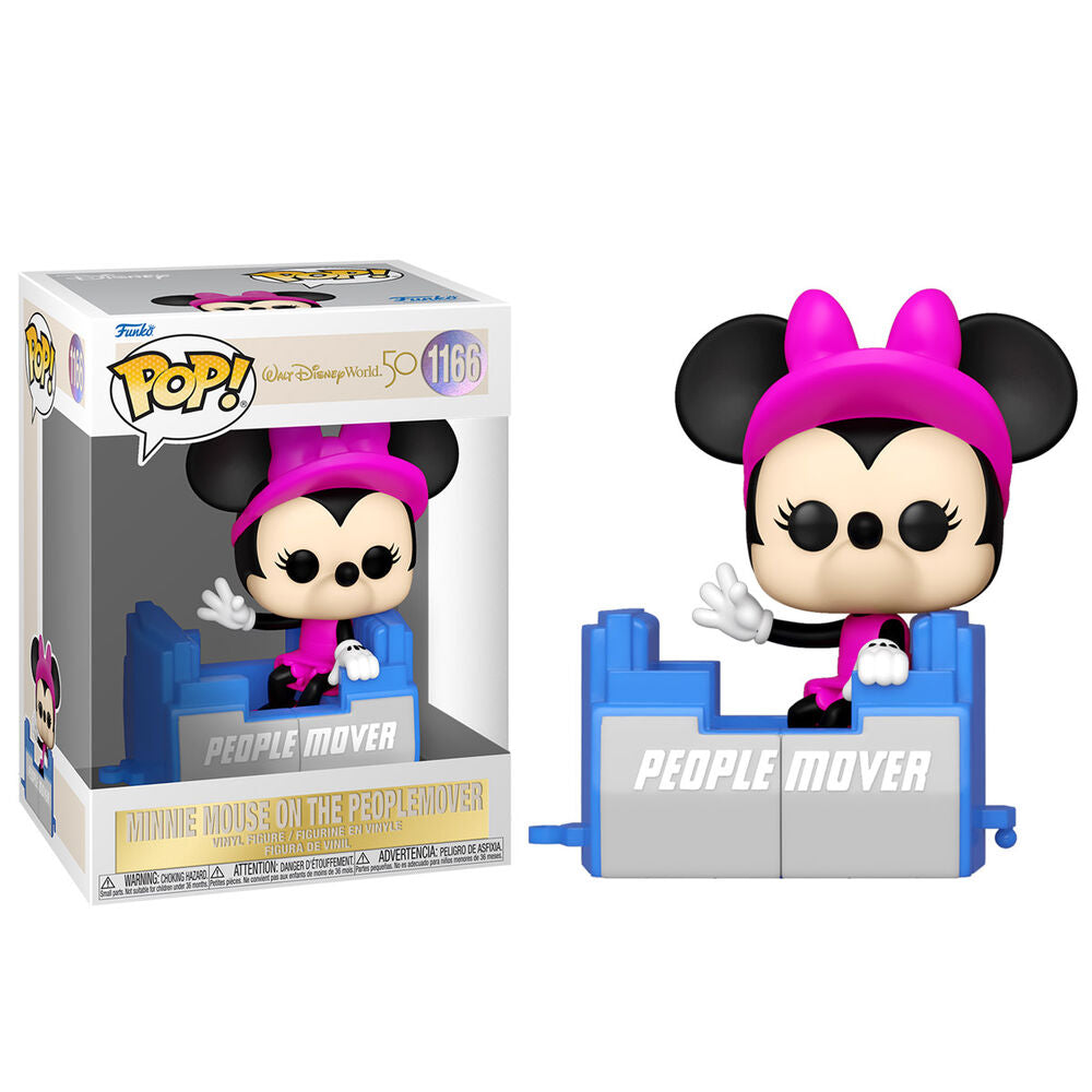 Disney World 50th Anniversary Minnie People Mover POP Figure