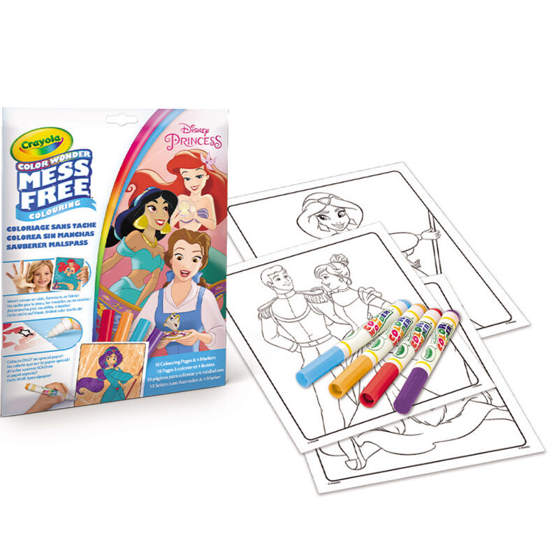 Crayola Disney Princesses Smudge-Free Coloring Book