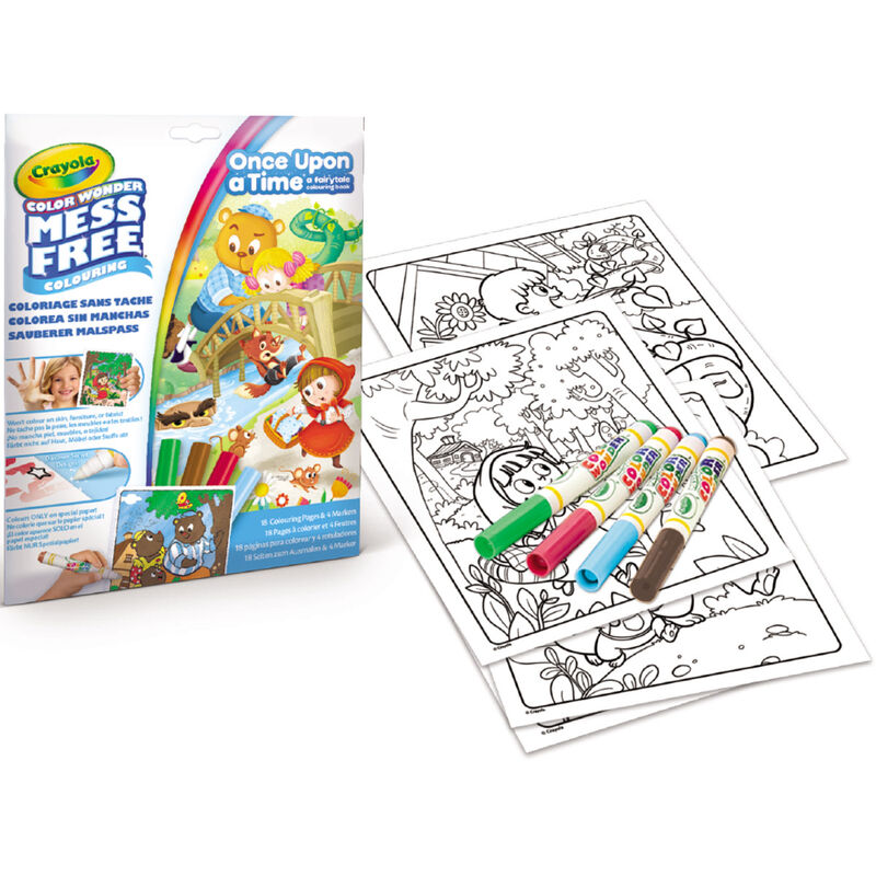 Color Without Smears Once Upon a Time Crayola