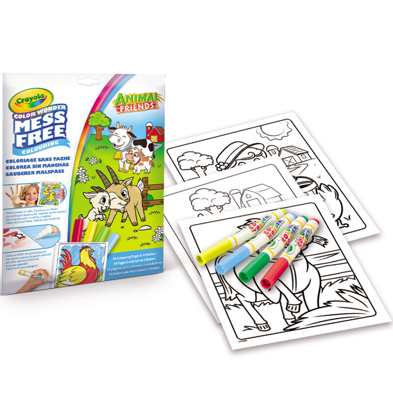 Crayola Farm Friends Color Without Smear