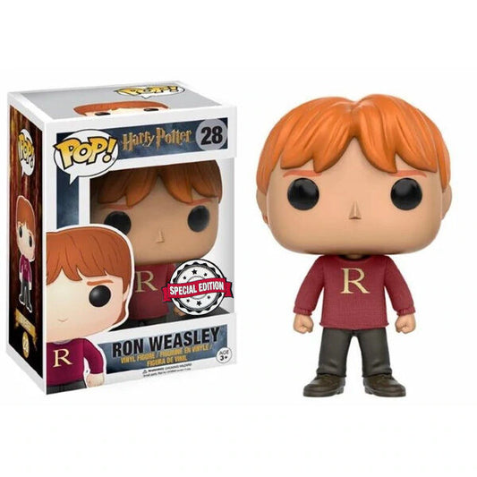 Figura POP exclusiva de Ron Weasley de Harry Potter