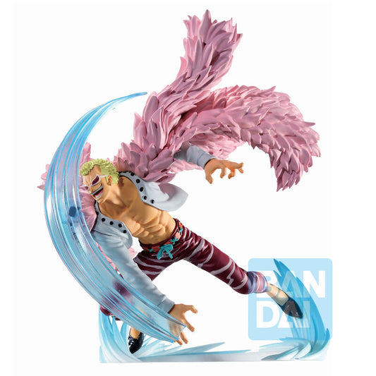 figure ichibansho donquixote doflamingo duel memories one piece 9cm