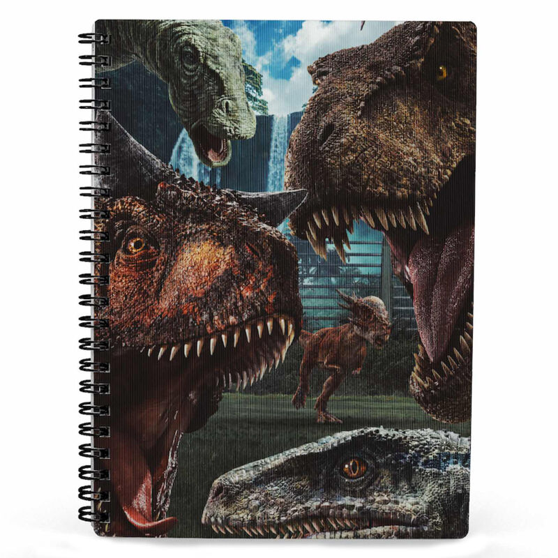 jurassic world 3d selfie notebook