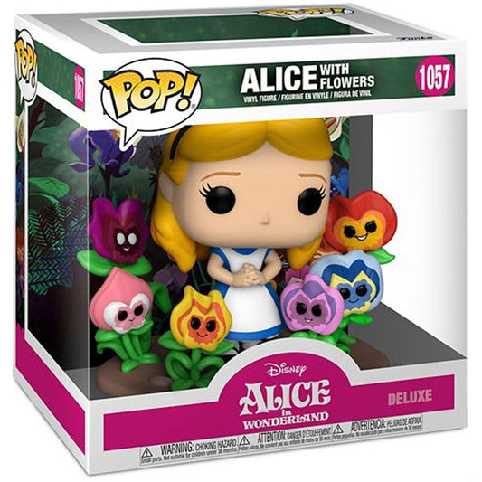 Disney POP Figure Alice in Wonderland 70th Anniversary Alice with Flowers