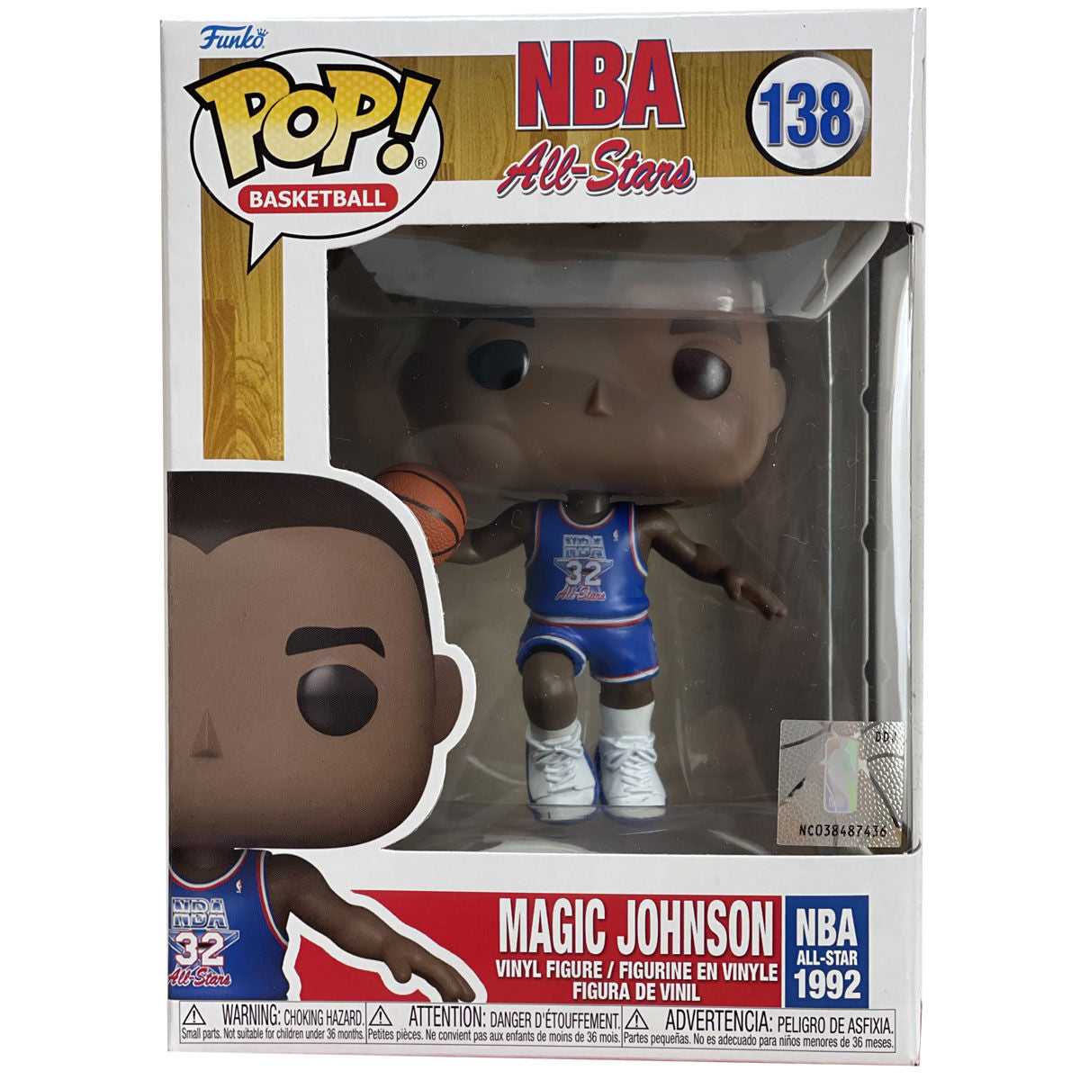 Statuetta POP NBA All Star Magic Johnson 1992
