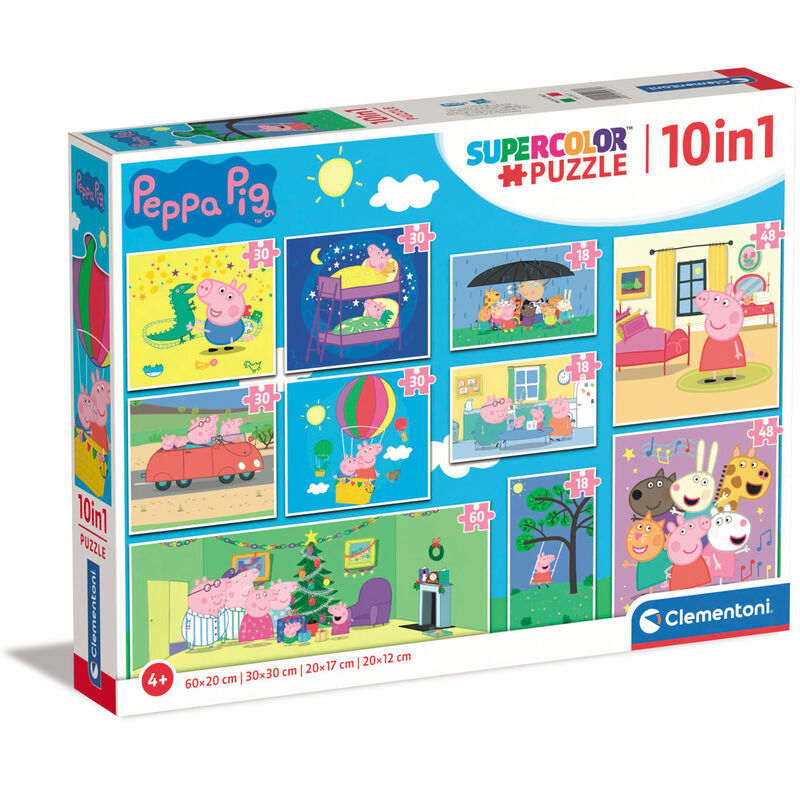 peppa pig puzzle 18 30 48 60pcs