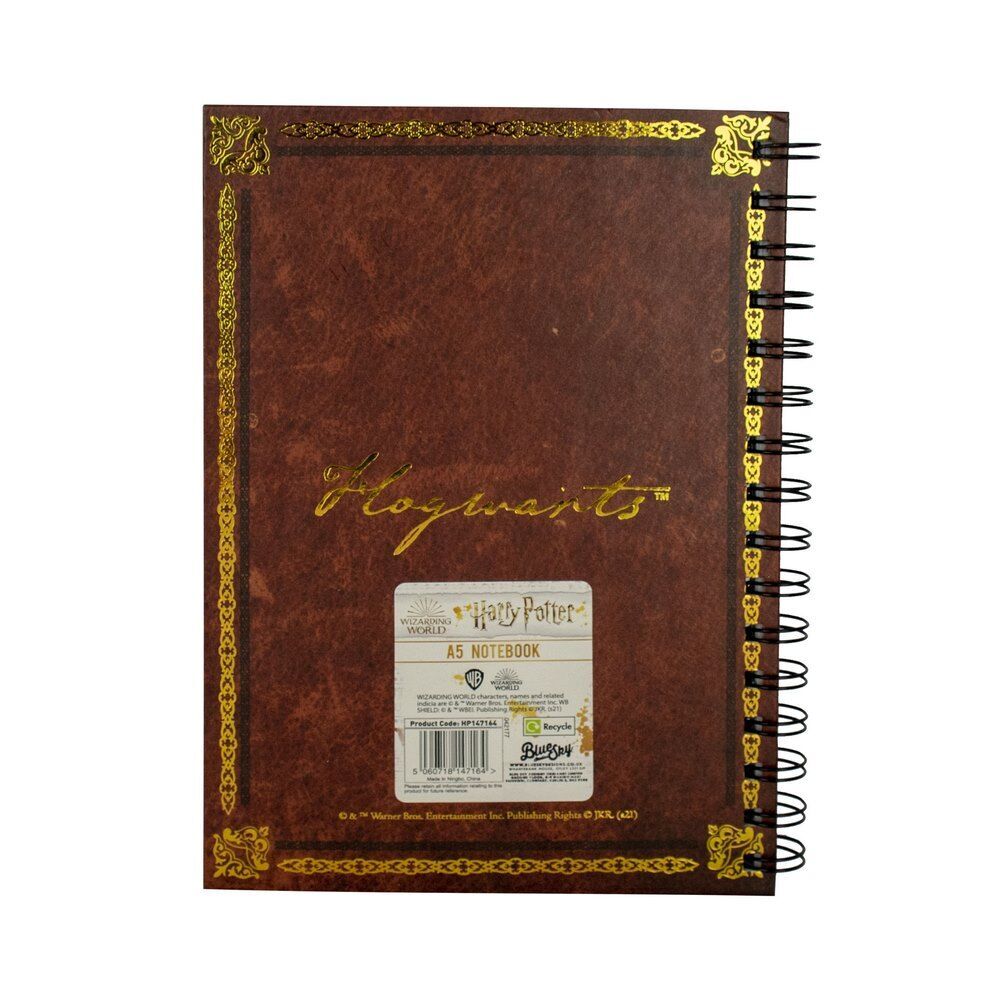 A5 Hogwarts Harry Potter Notebook