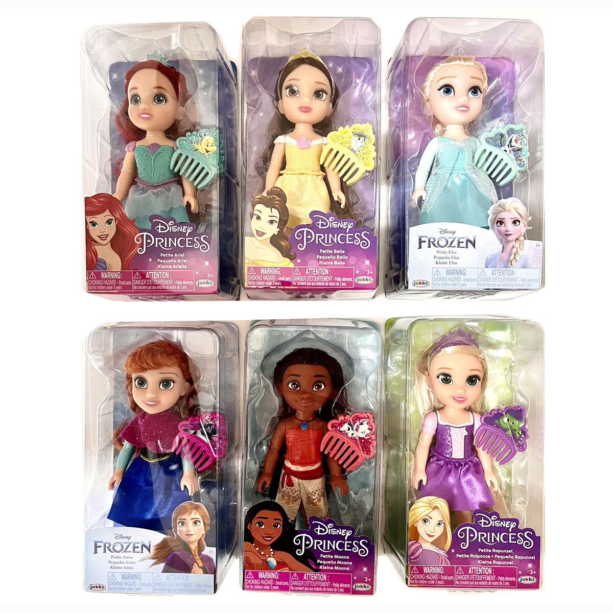 Disney Princess Dolls 15cm Assorted
