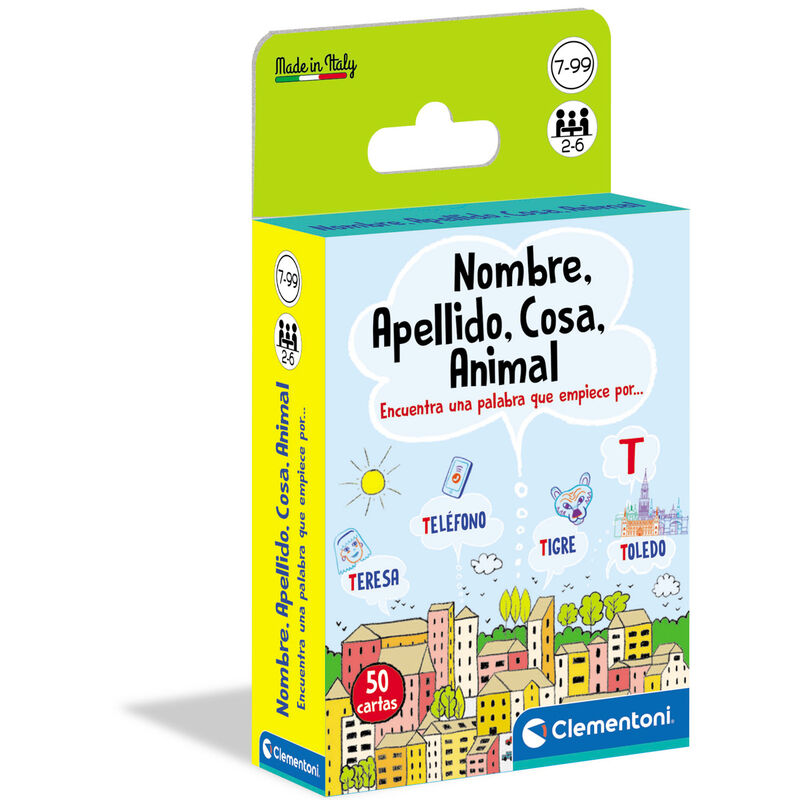 card game name surname thing animal