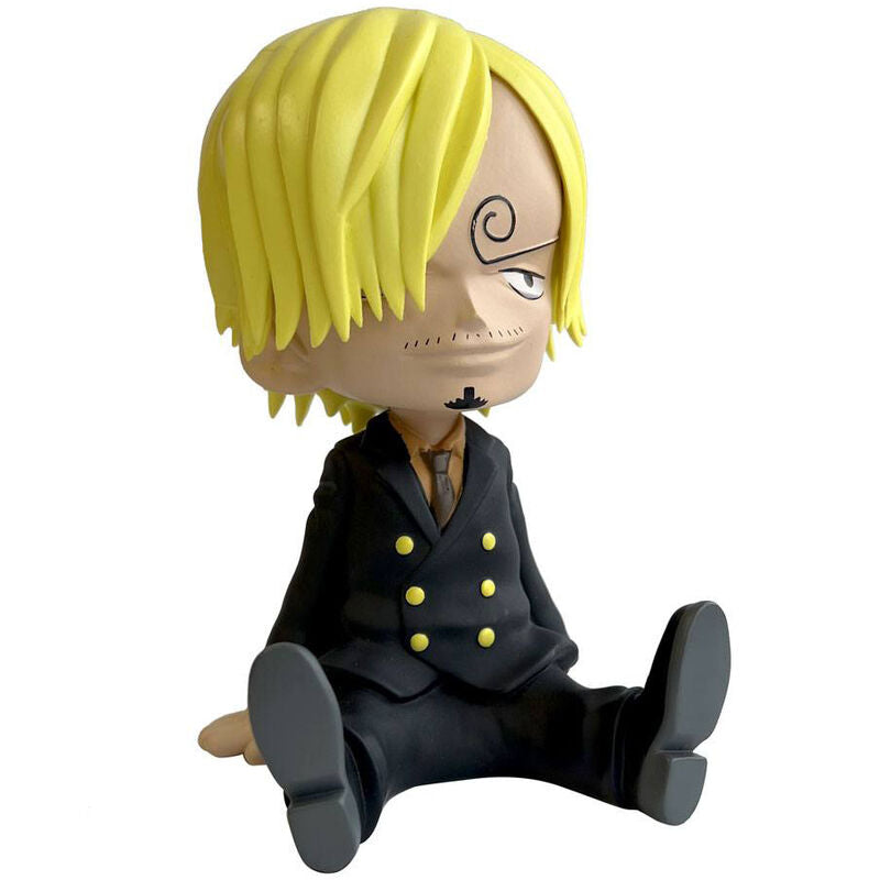 one piece sanji the gaul piggy bank figure 18cm
