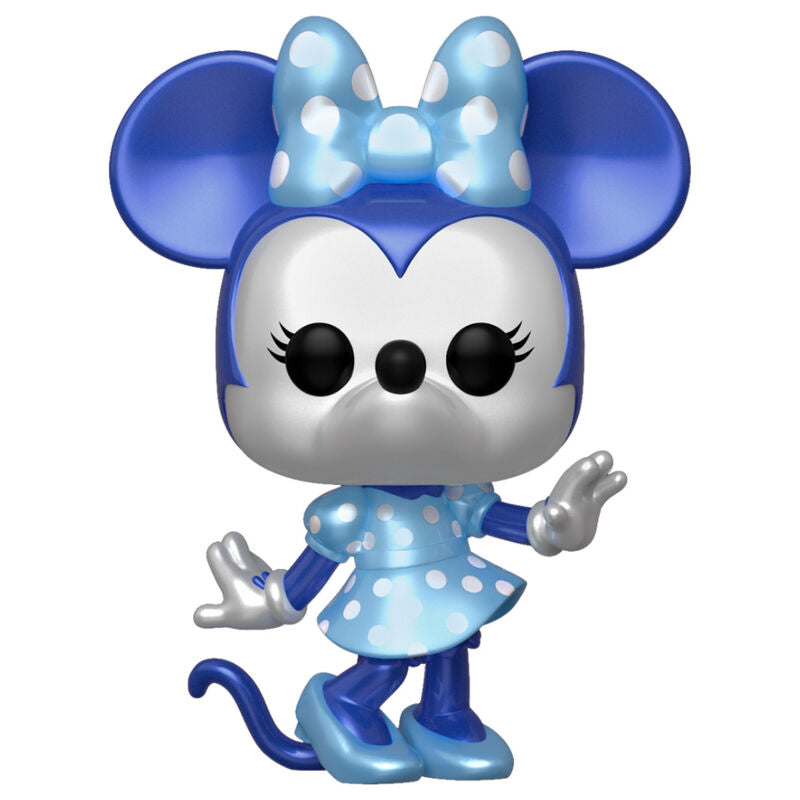 pop figure disney make a wish minnie mouse metallic