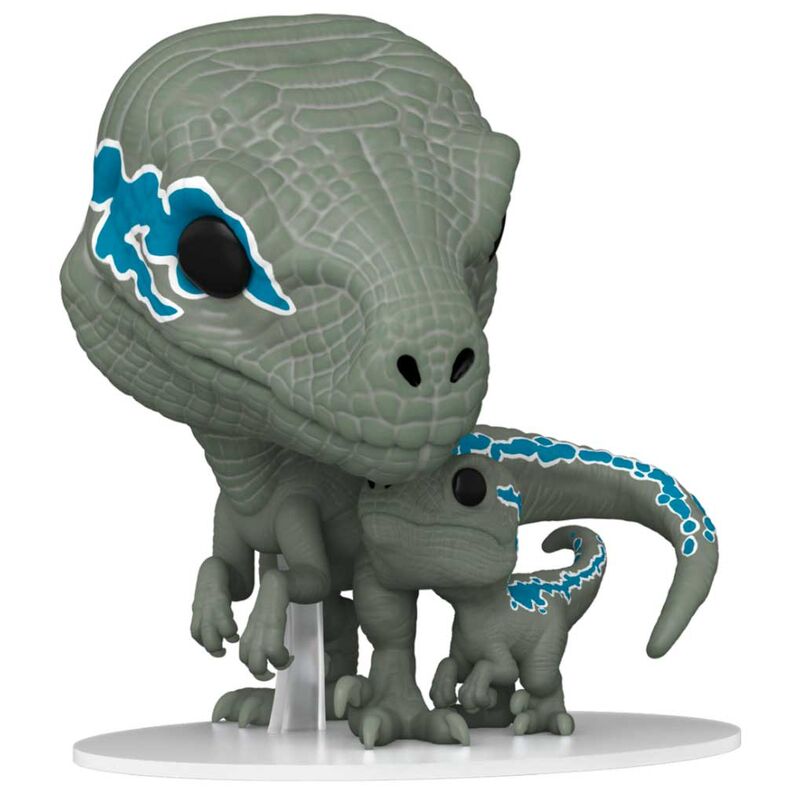 Jurassic World 3 Velociraptors Blue & Beta POP Figure