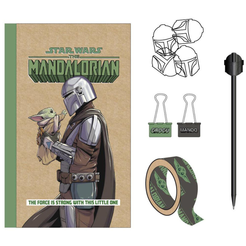 Zestaw artykułów piśmienniczych Star Wars The Mandalorian