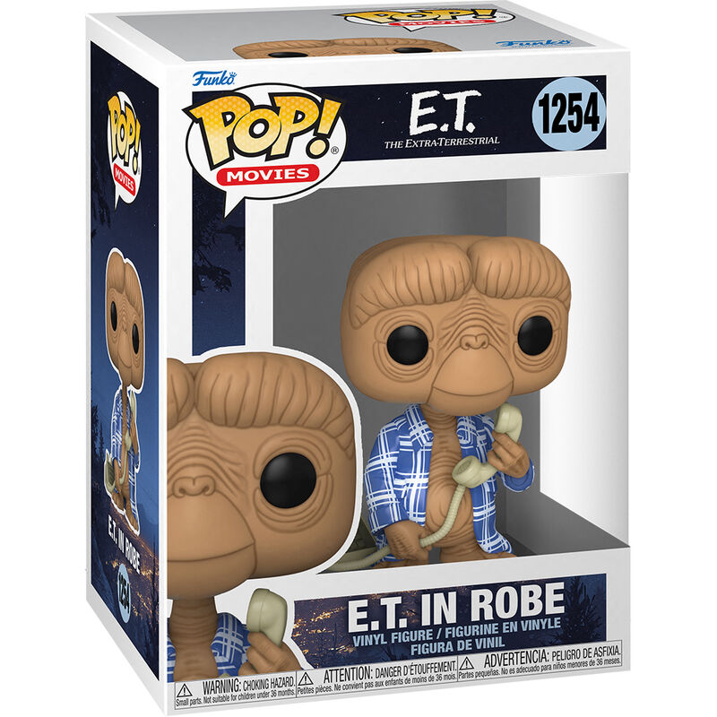 pop figure et the extraterrestrial 40th et in robe