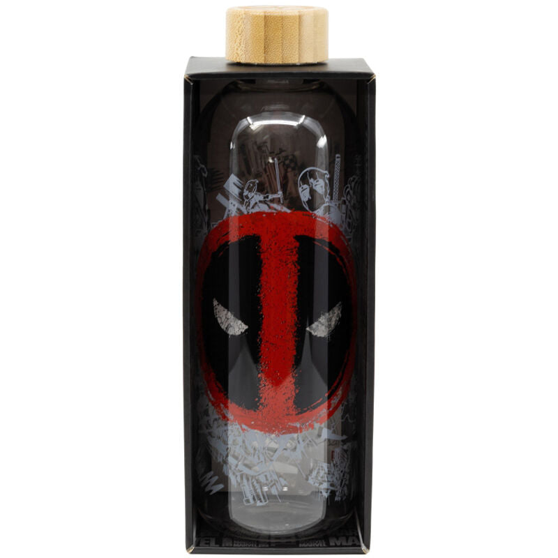 Deadpool Marvel Glass Bottle 1030ml