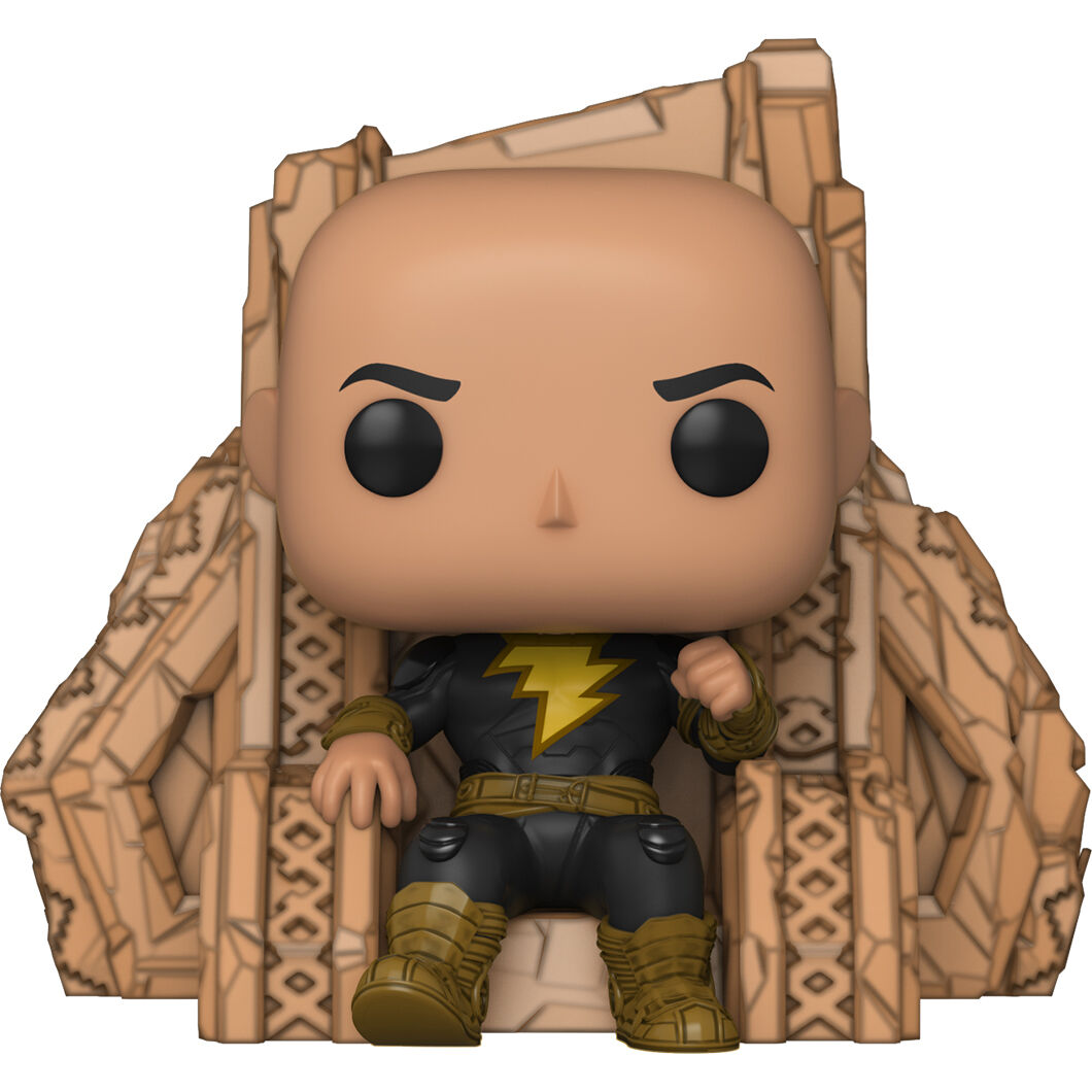 pop figure dc comics black adam black adam on throne