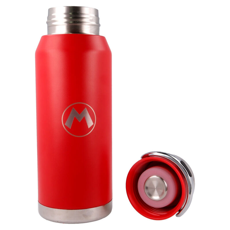 Bouteille isotherme Super Mario Bros Nintendo en acier inoxydable 505 ml