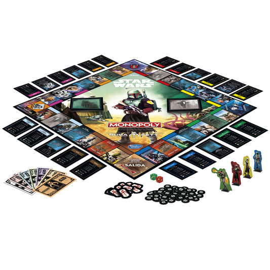 Gra Monopoly Boba Fett Star Wars (hiszpański)