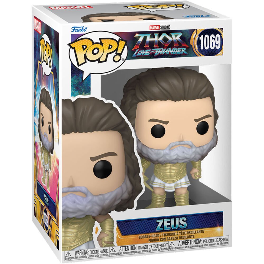 Figura POP de Marvel Thor Love and Thunder Zeus