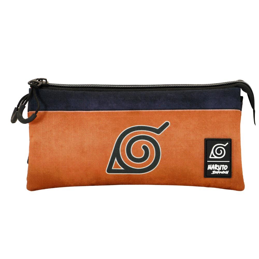 symbol naruto shippuden triple pencil case