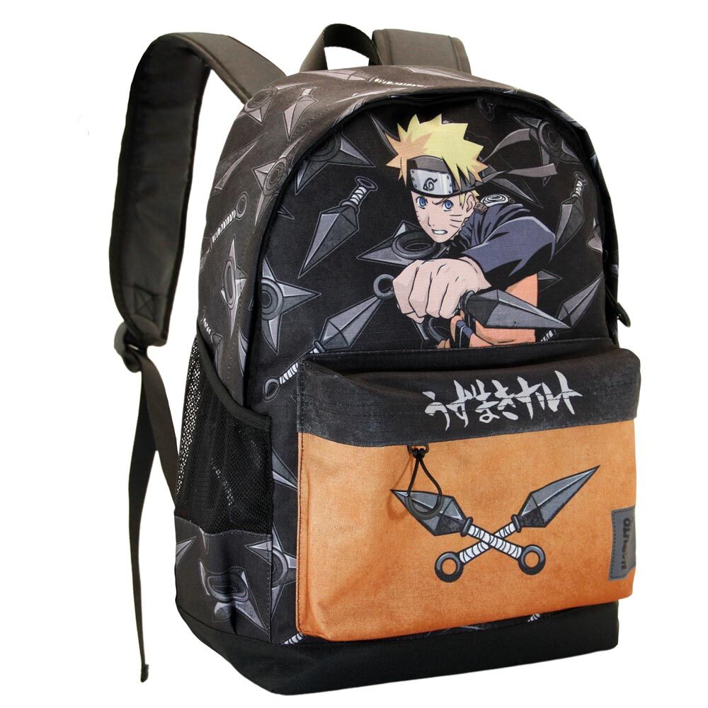 Mochila Uzumaki Naruto Shippuuden 44cm