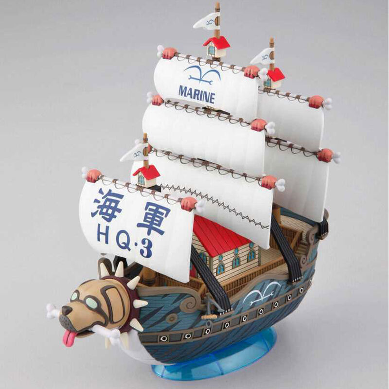Kit de modelo de figura Garps Ship One Piece 15cm