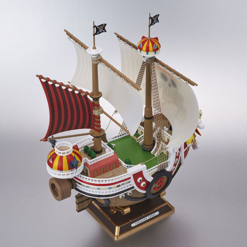 Kit de modelo de figura Thousand Sunny Land of Wano One Piece 30cm