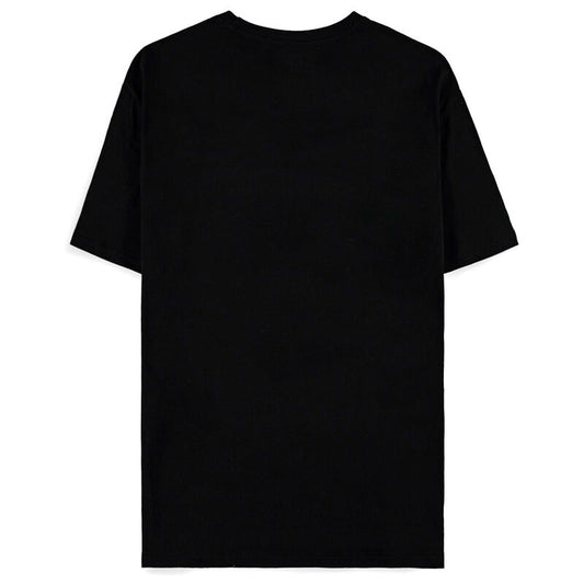 Camiseta Stranger Things com logo de fogo
