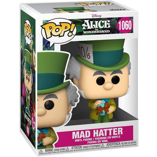 disney pop figure alice in wonderland mad hatter