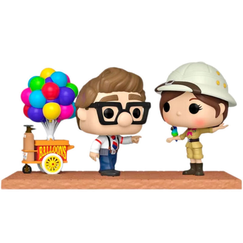 POP Figure Disney Pixar Up Carl & Ellie con carretto dei palloncini Esclusiva