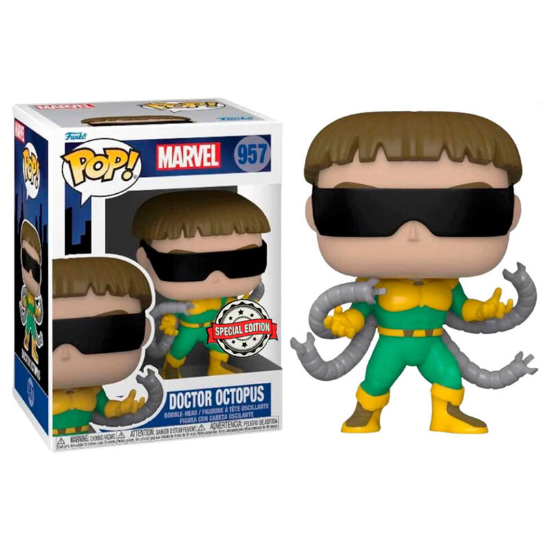 Figura POP exclusiva de Marvel Spiderman Doctor Octopus