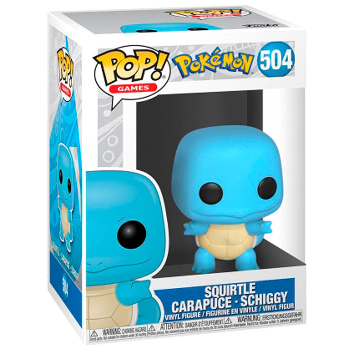 Figura POP do Squirtle de Pokémon