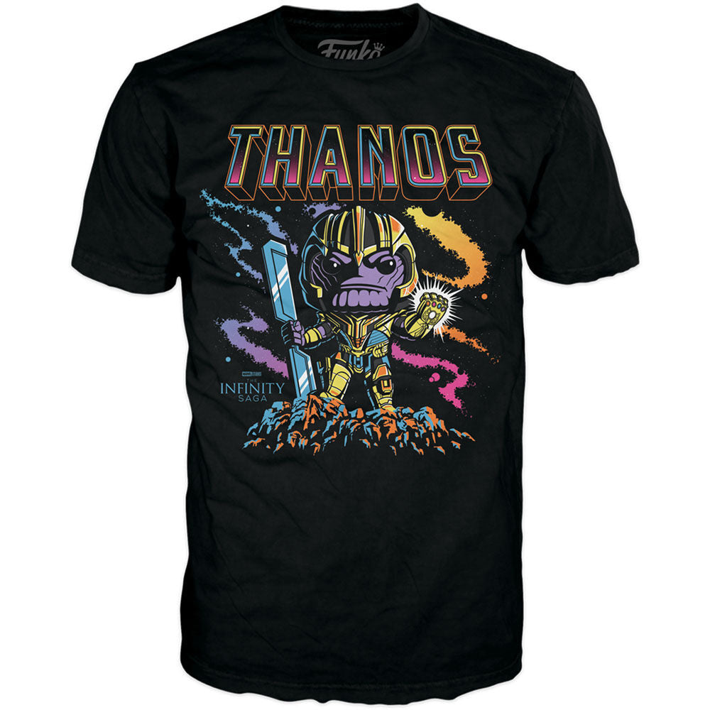 POP Figure & Tee Set Marvel Infinity Saga Thanos Exclusive