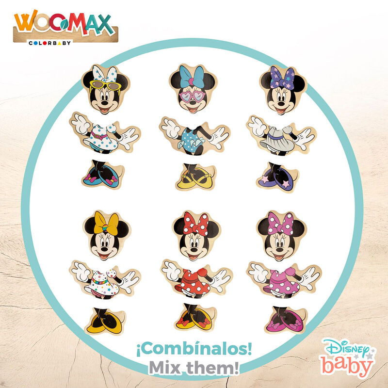 Disney Minnie Holzpuzzle 19 teilig