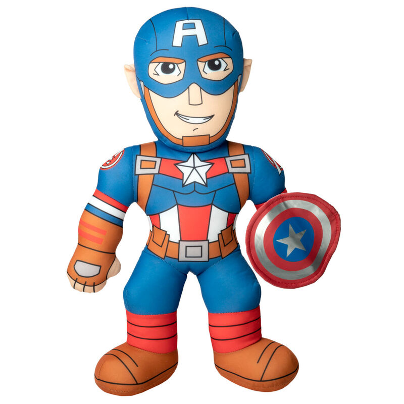 captain america marvel plush toy 38cm with sound