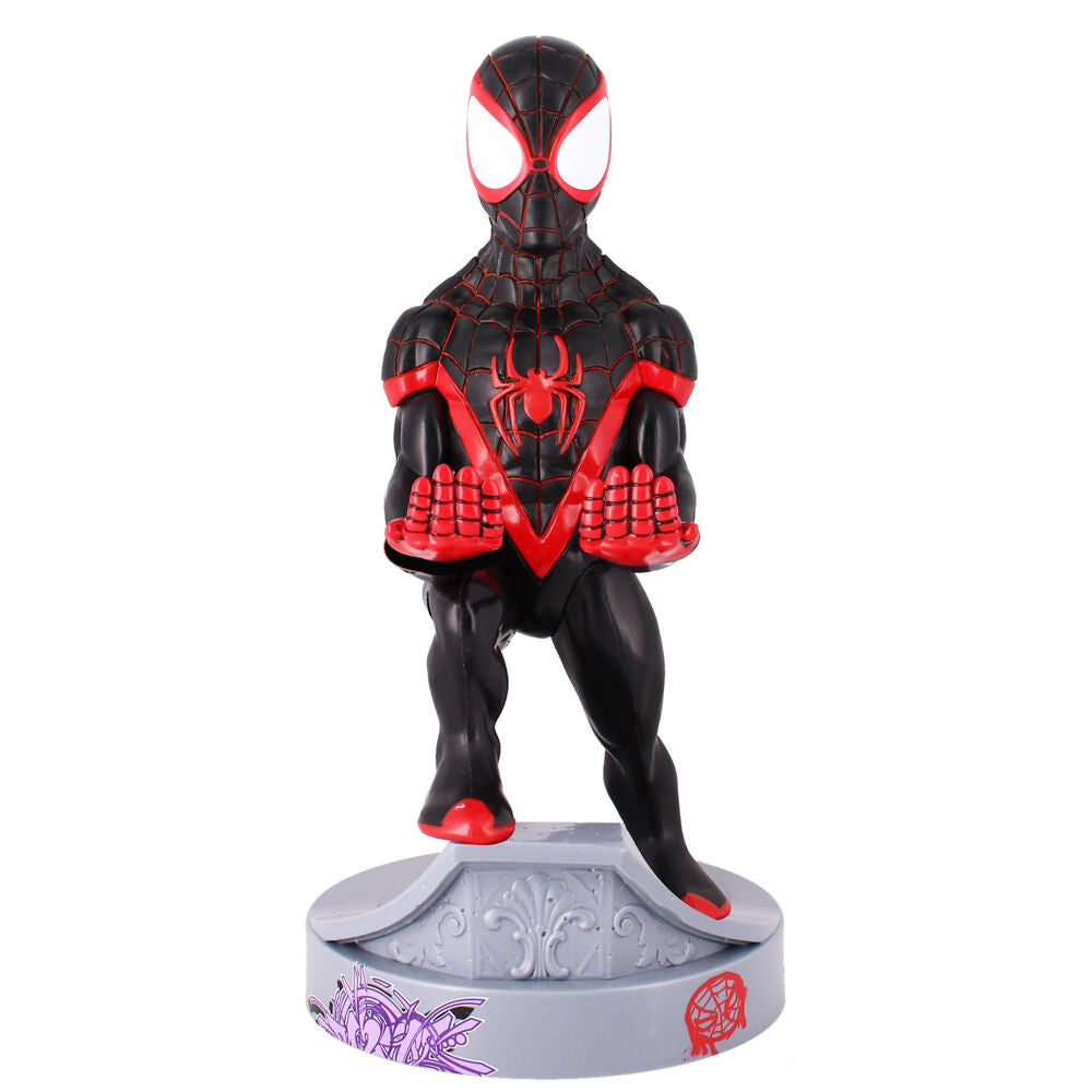 Cable Guy support stand for Miles Morales Spiderman Marvel figure, 21cm