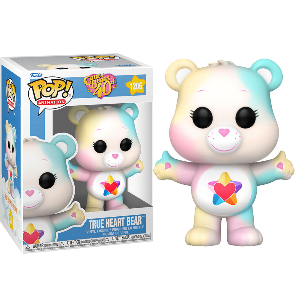 POP Figure Care Bears 40th Anniversary True Heart Bear 5 1 Chase