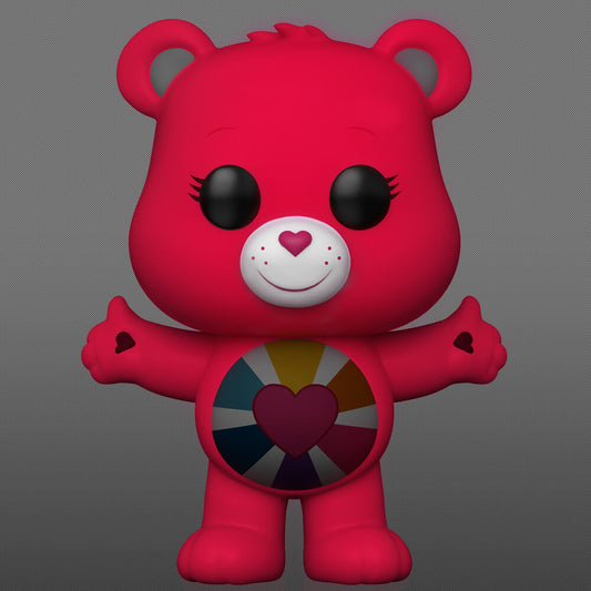 Care Bears 40th Anniversary Hopeful Heart Bear Chase POP Figure