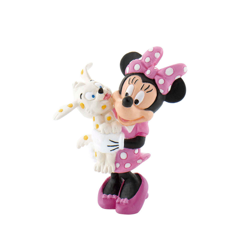 minnie mouse dog disney figure 7cm