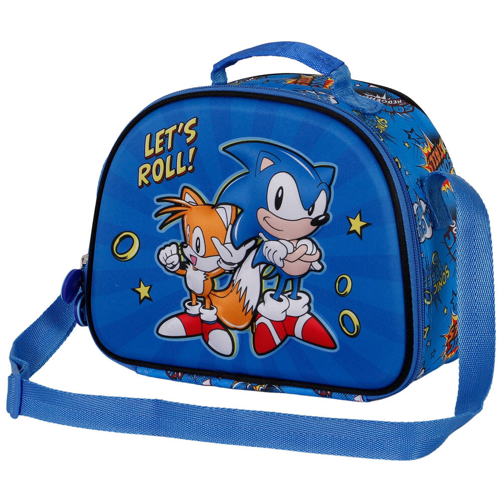 Sacchetto snack 3D Lets Roll Sonic The Hedgehog