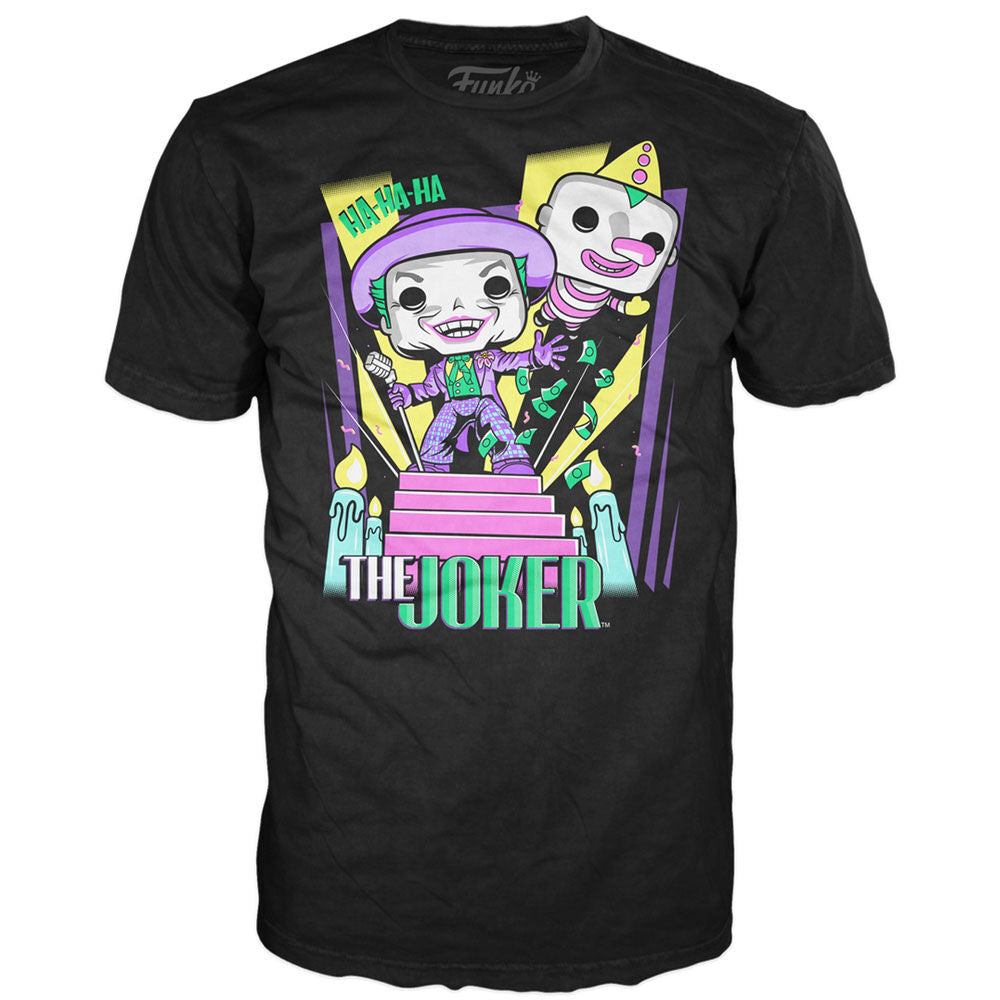 POP Figure & Tee Set DC Comics Batman The Joker