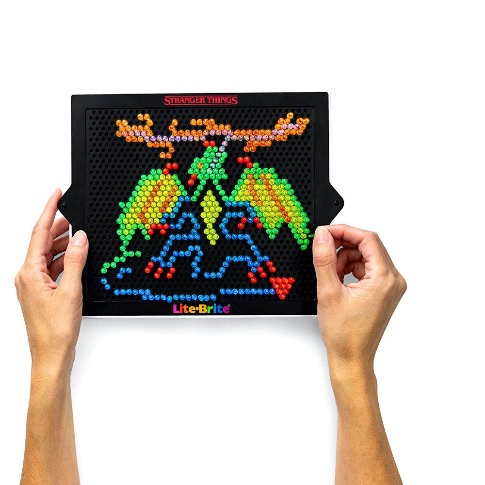 Lite Brite Stranger Things game