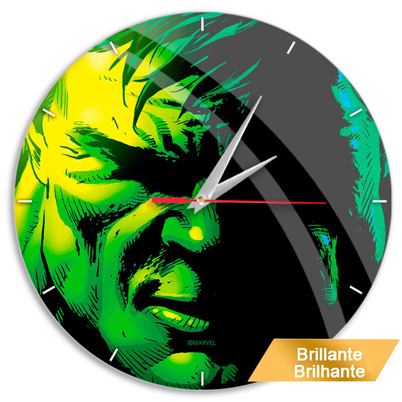hulk marvel wall clock
